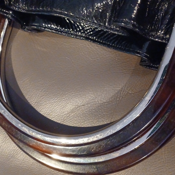 Elie Tahari Patent Leather Tote - Picture 10 of 10